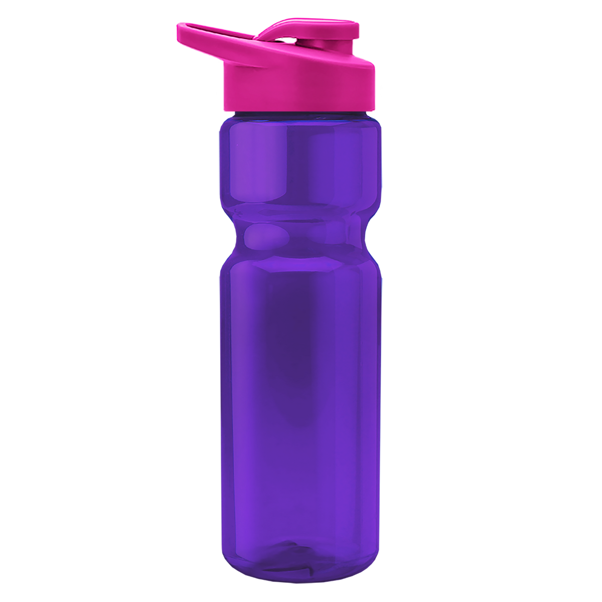 Custom logo Champ Recycled Bottle with Drink-Thru Lid - 28 oz.