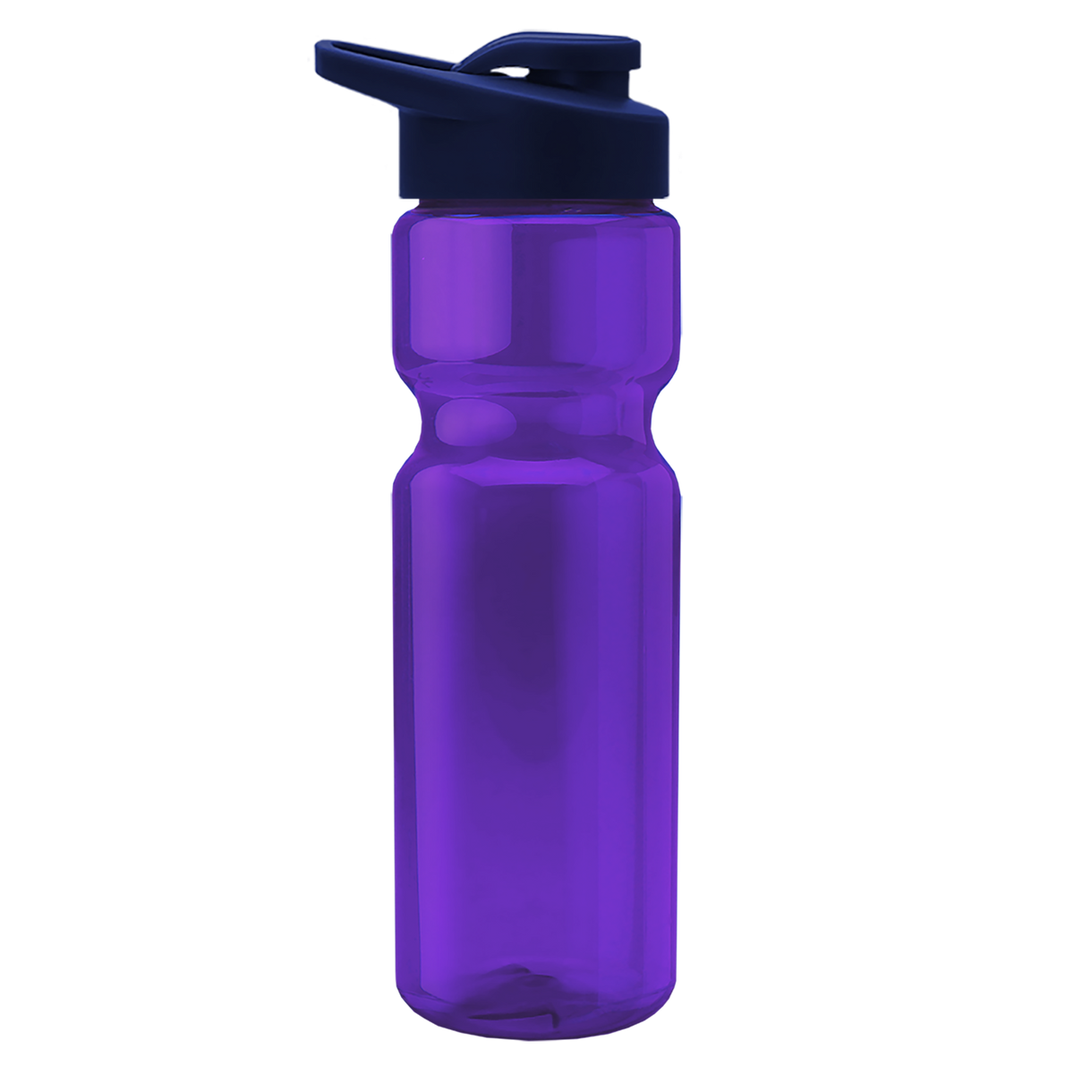 Custom logo Champ Recycled Bottle with Drink-Thru Lid - 28 oz.