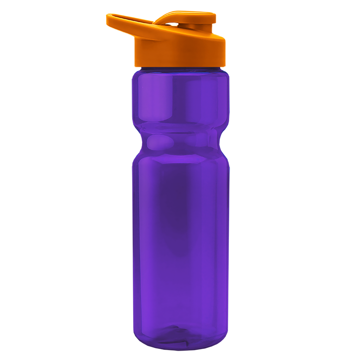 Custom logo Champ Recycled Bottle with Drink-Thru Lid - 28 oz.
