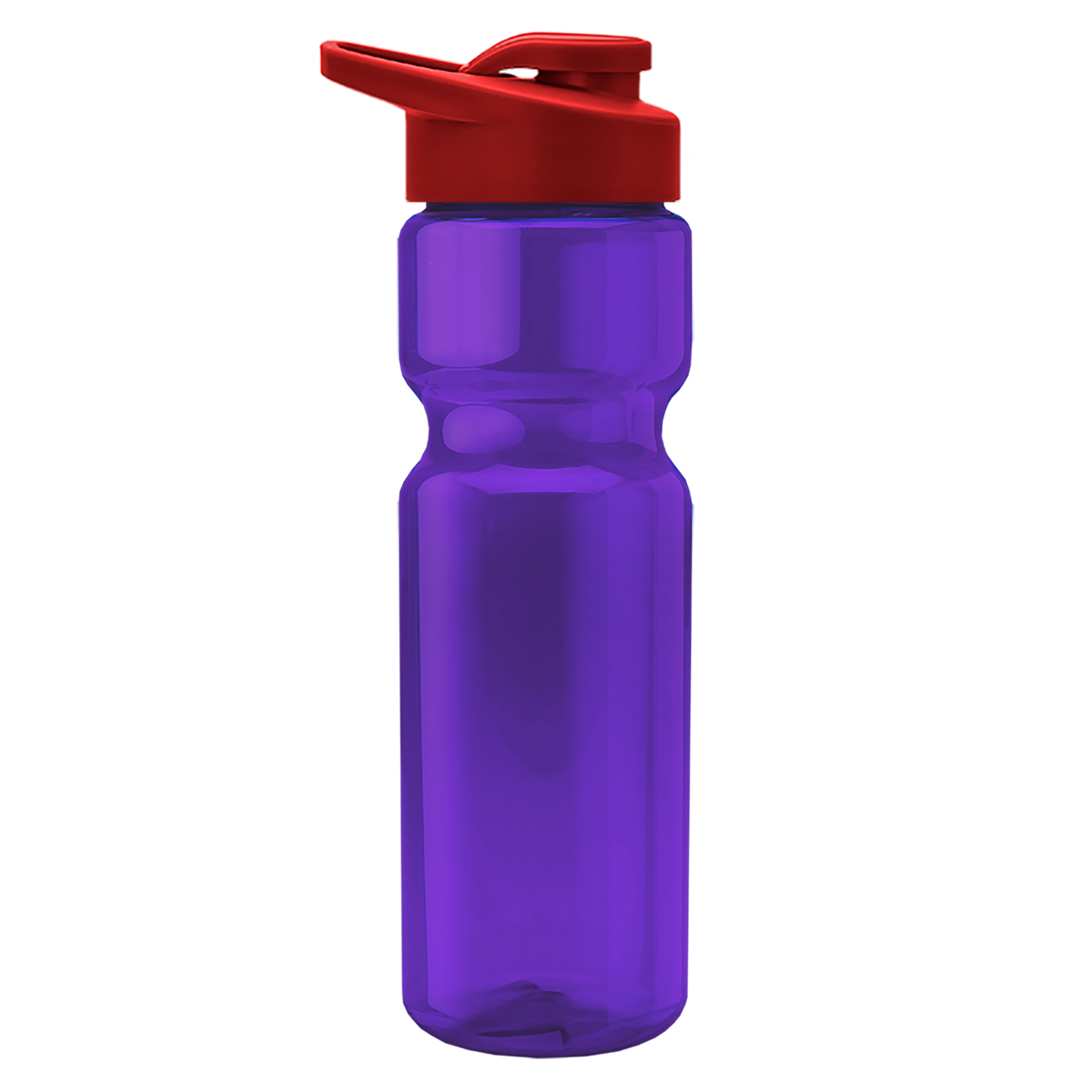 Custom logo Champ Recycled Bottle with Drink-Thru Lid - 28 oz.