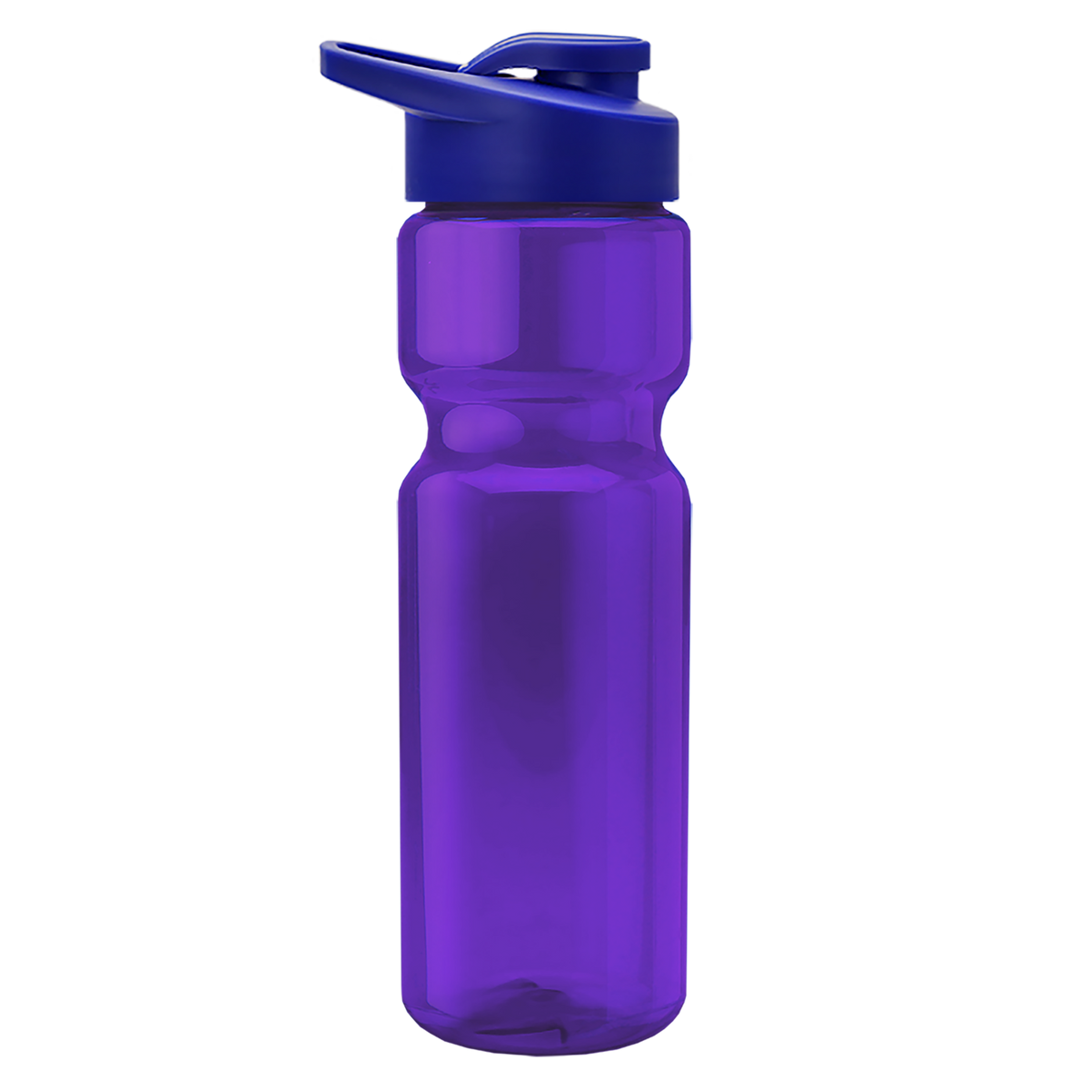 Custom logo Champ Recycled Bottle with Drink-Thru Lid - 28 oz.