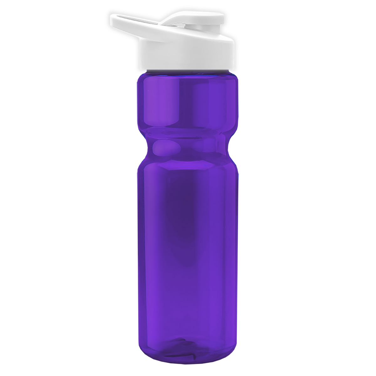 Custom logo Champ Recycled Bottle with Drink-Thru Lid - 28 oz.