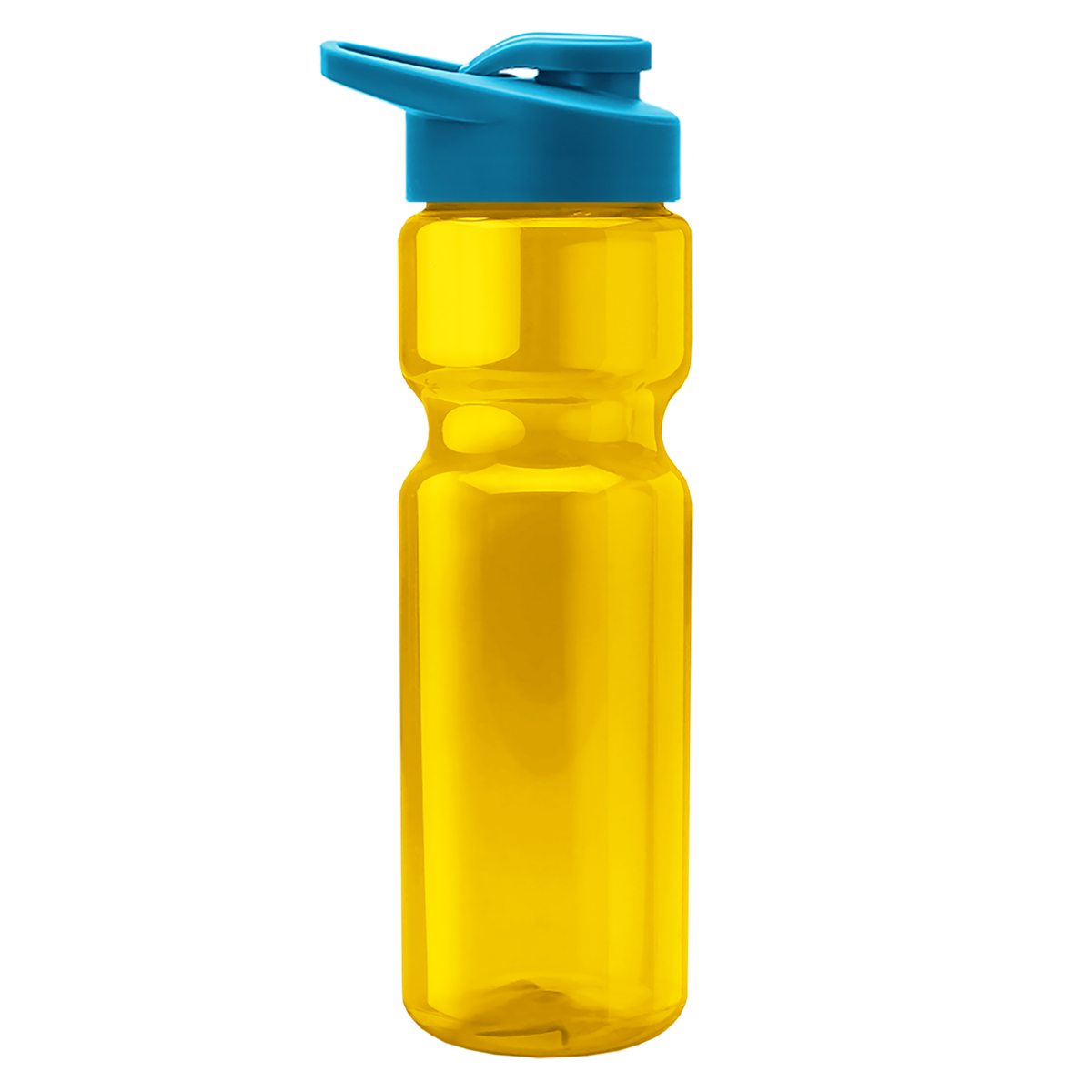 Custom logo Champ Recycled Bottle with Drink-Thru Lid - 28 oz.