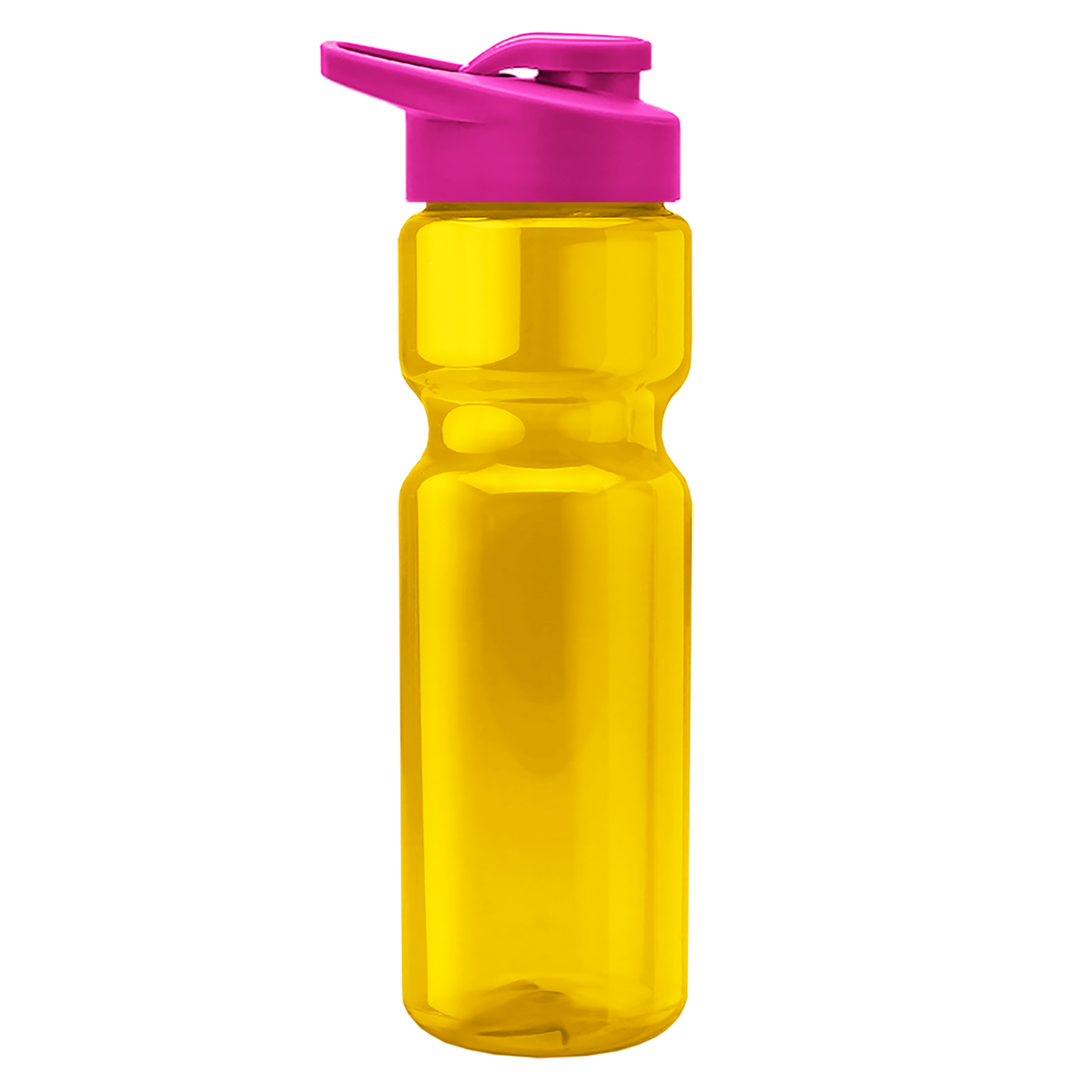 Custom logo Champ Recycled Bottle with Drink-Thru Lid - 28 oz.