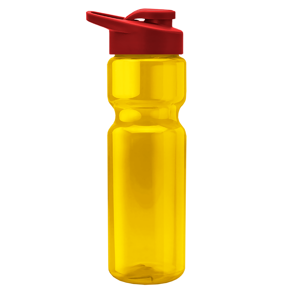 Custom logo Champ Recycled Bottle with Drink-Thru Lid - 28 oz.