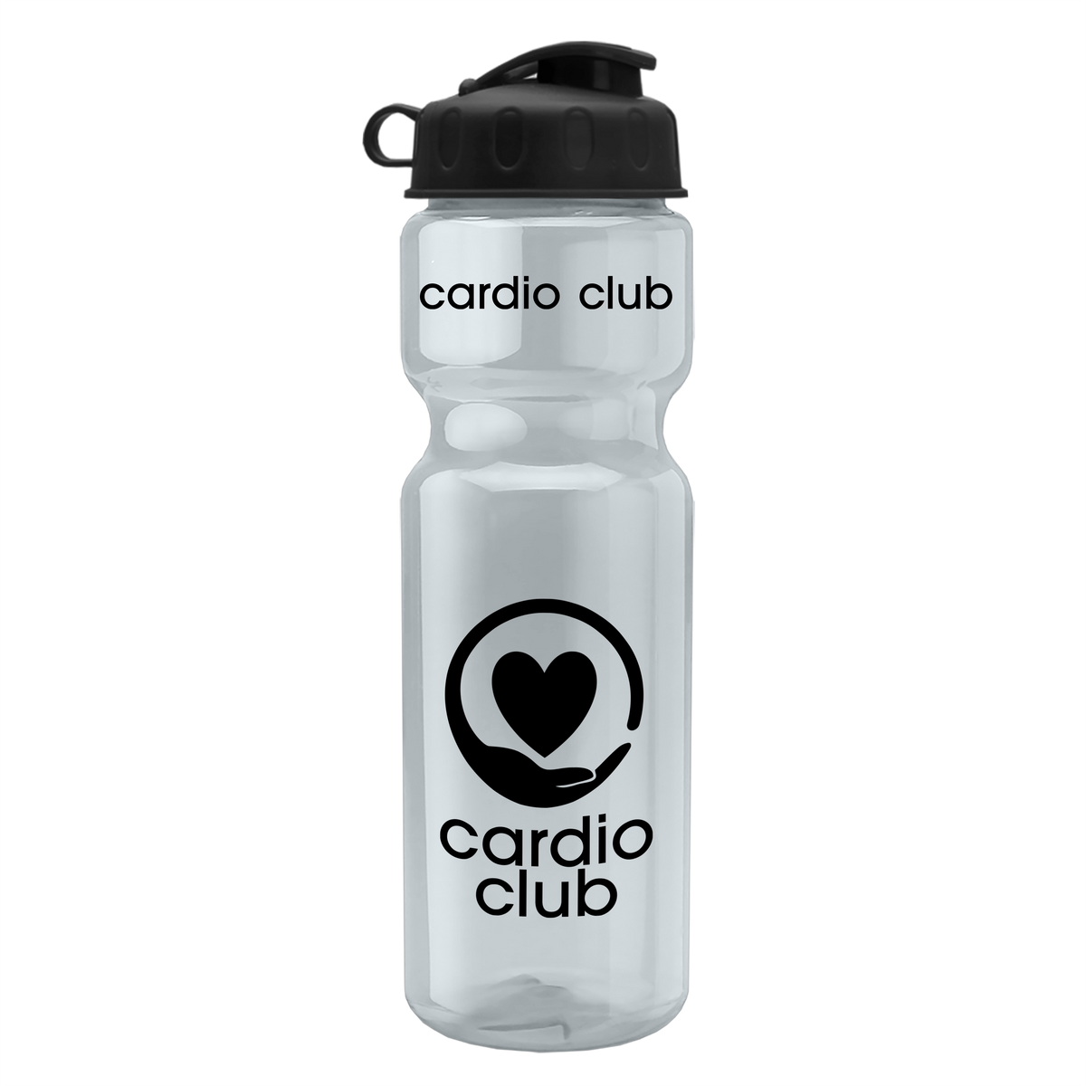 Custom logo Champ Recycled Bottle with Flip Lid - 28 oz.