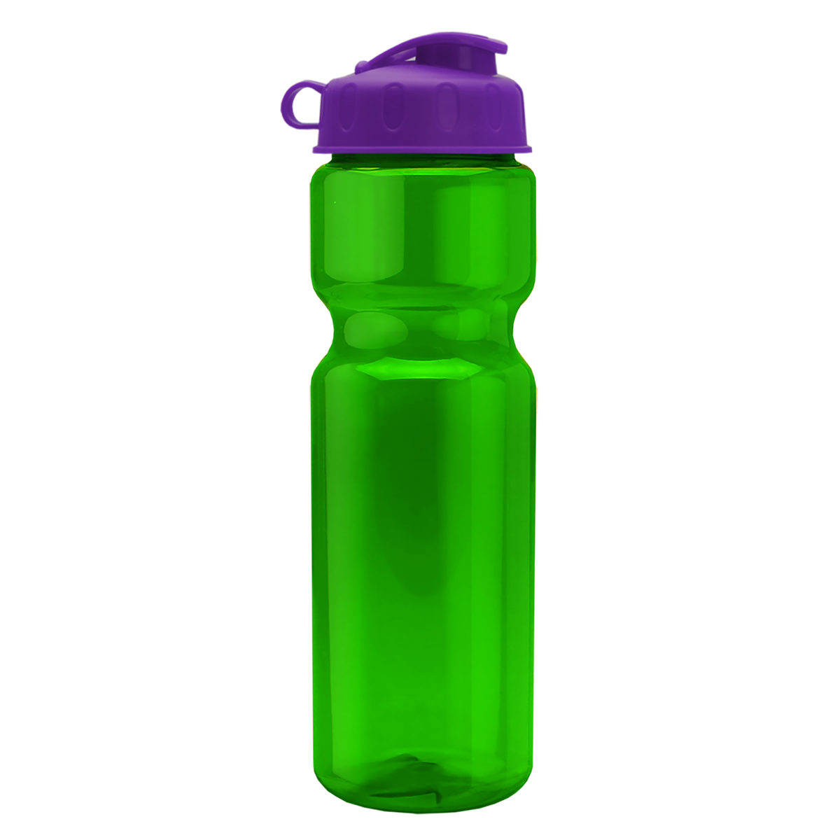 Custom logo Champ Recycled Bottle with Flip Lid - 28 oz.