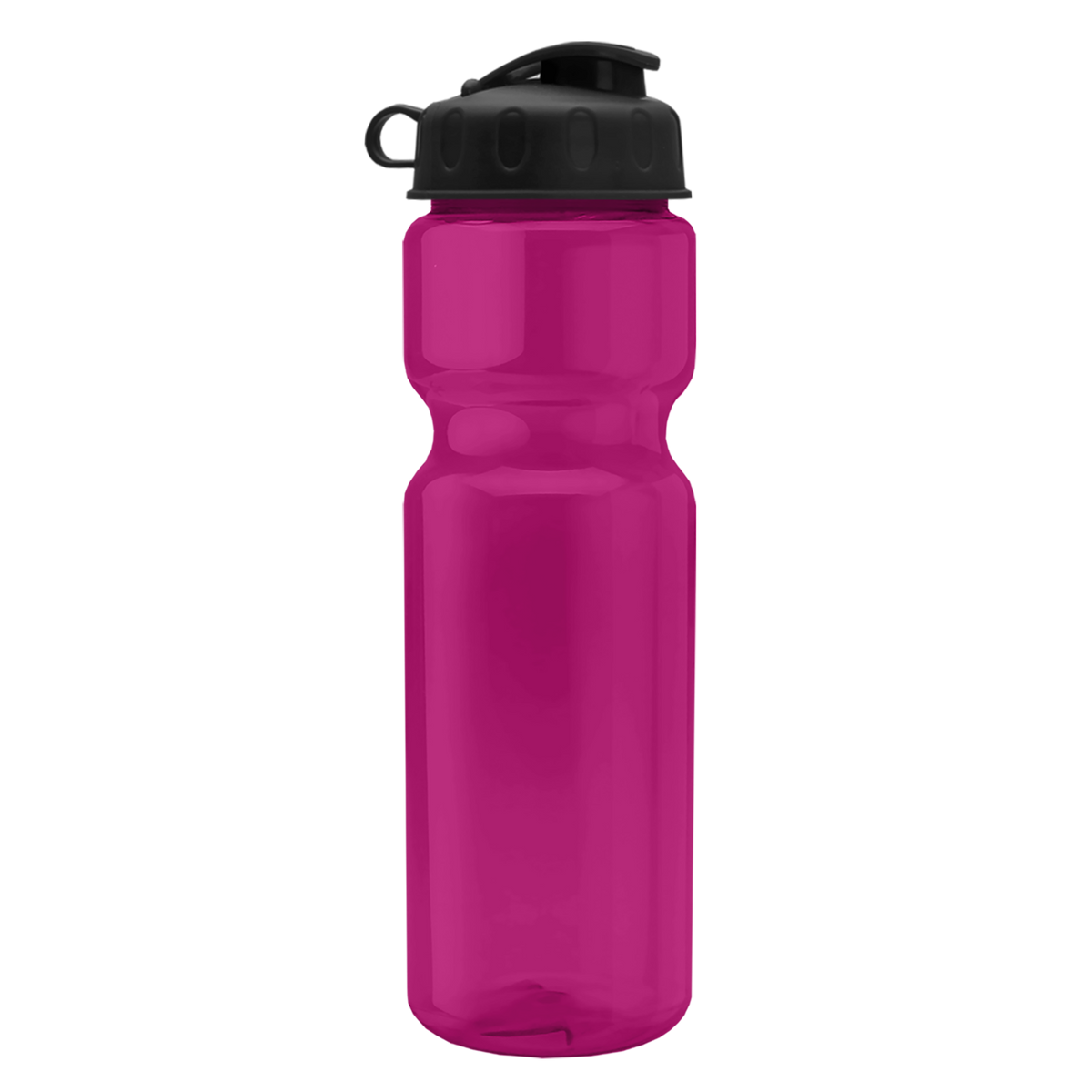 Custom logo Champ Recycled Bottle with Flip Lid - 28 oz.