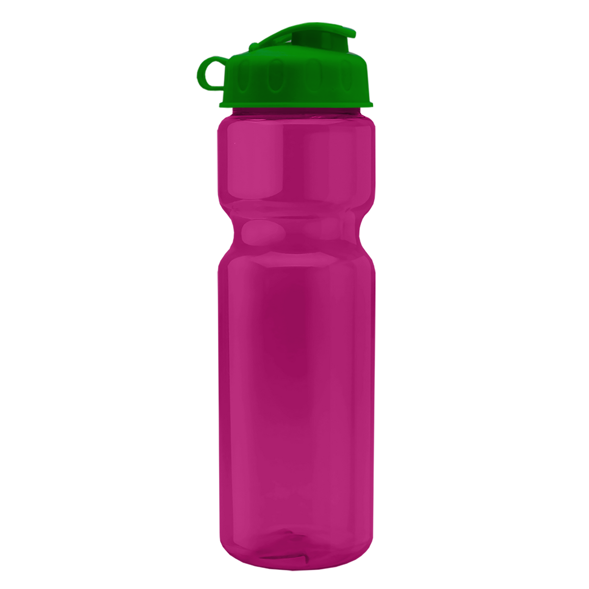 Custom logo Champ Recycled Bottle with Flip Lid - 28 oz.