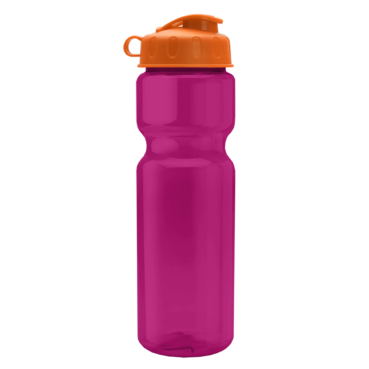 Custom logo Champ Recycled Bottle with Flip Lid - 28 oz.