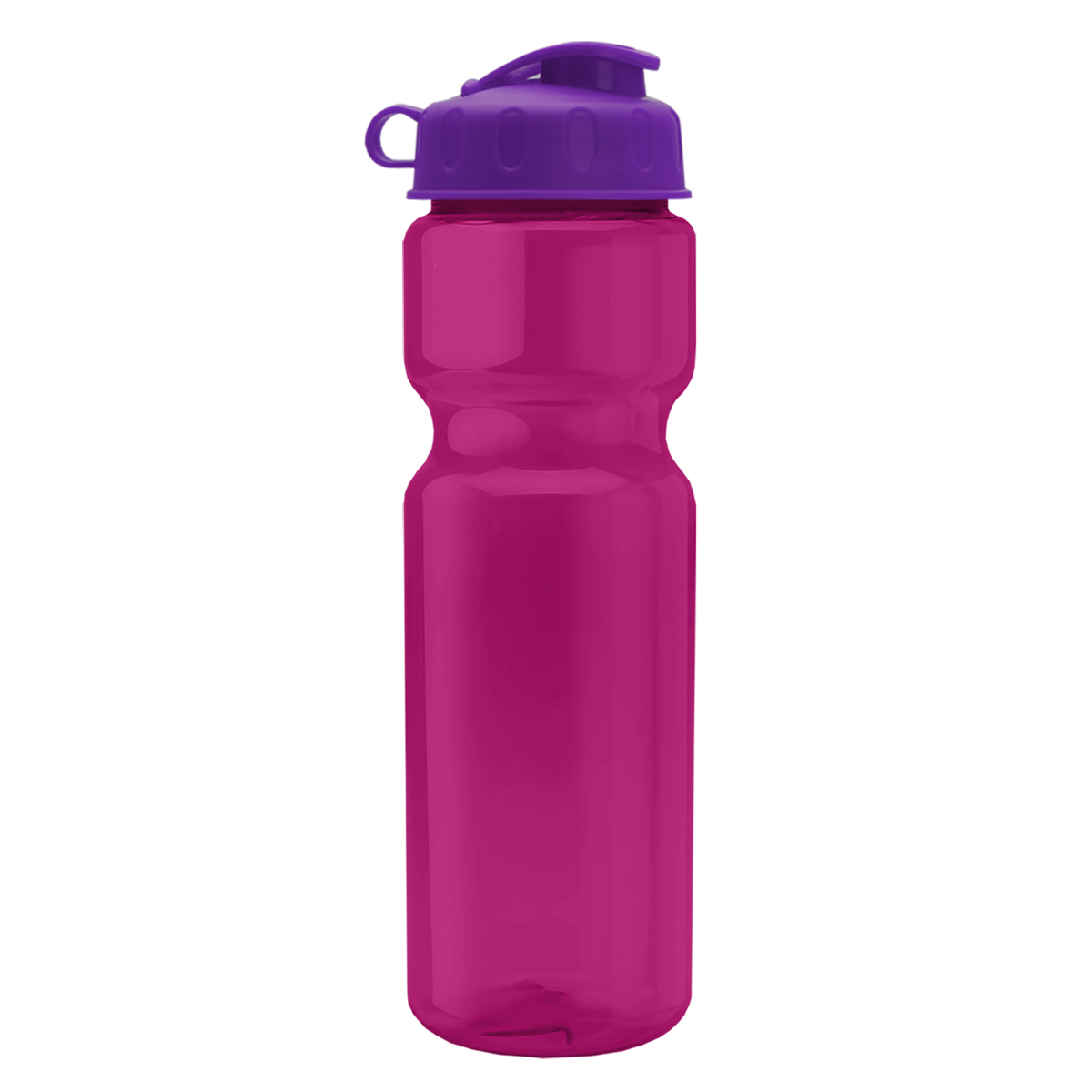 Custom logo Champ Recycled Bottle with Flip Lid - 28 oz.