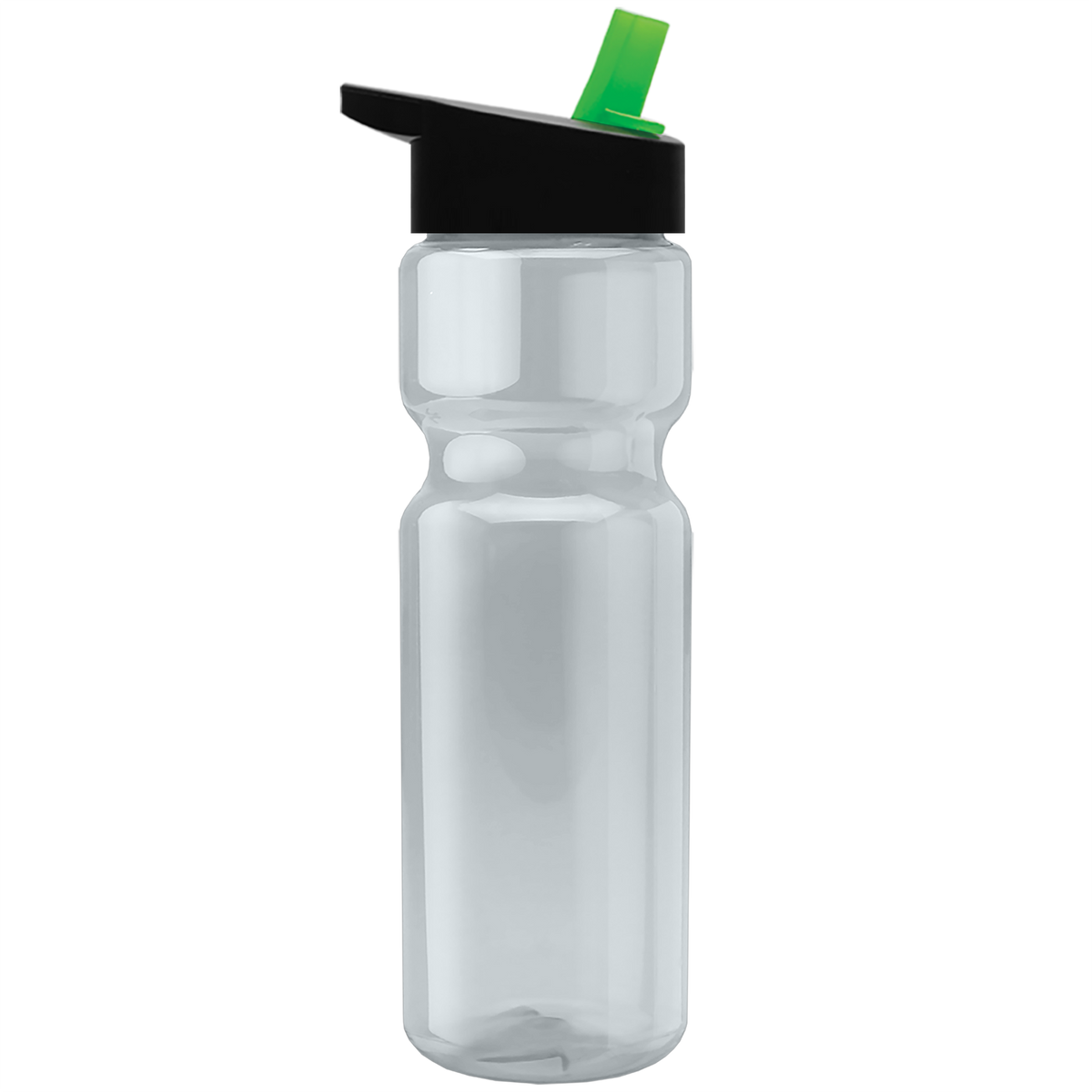 Custom logo Champ Recycled Bottle with Flip-Straw Lid - 28 oz.