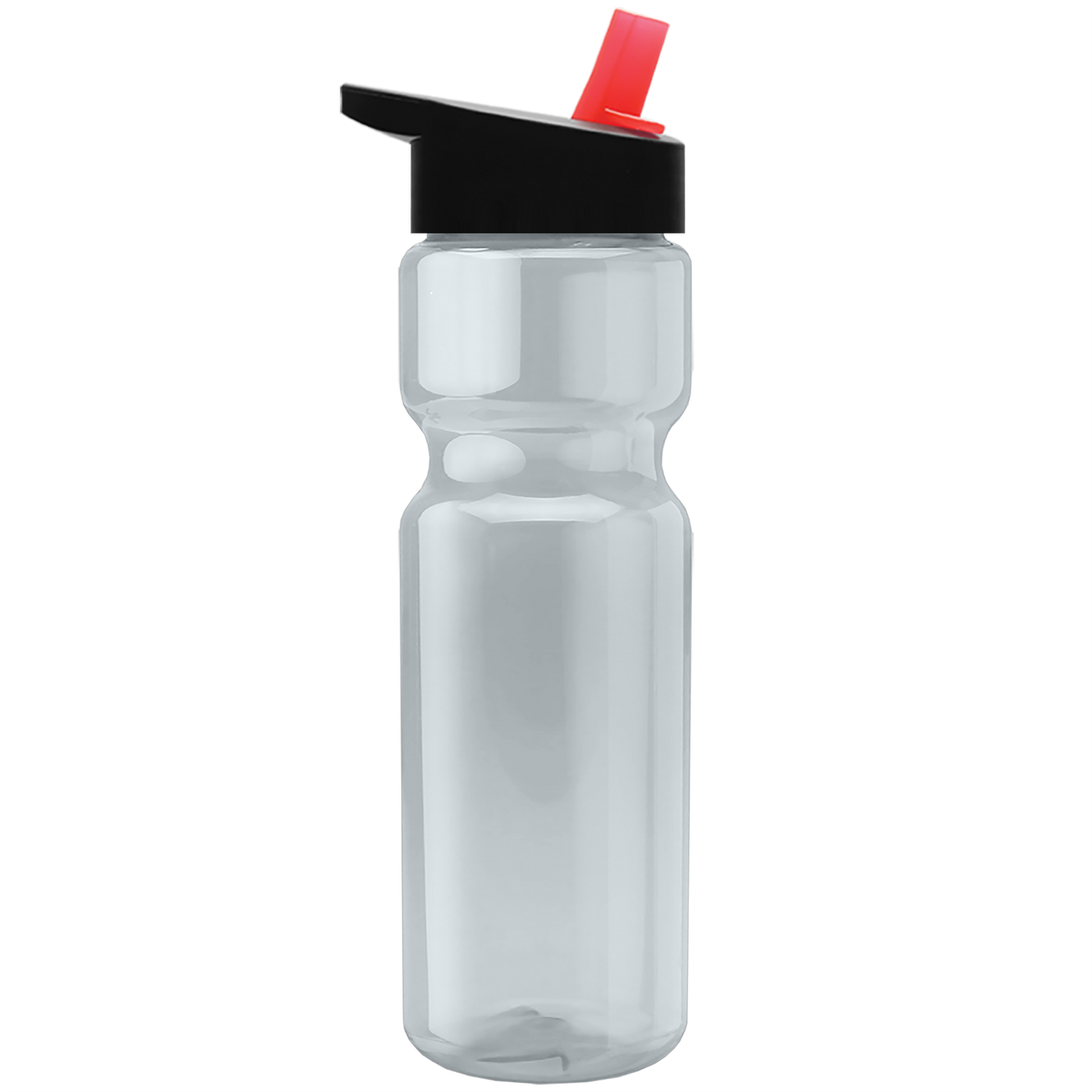 Custom logo Champ Recycled Bottle with Flip-Straw Lid - 28 oz.