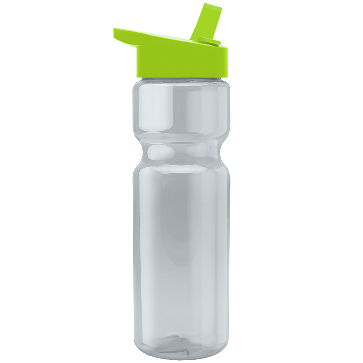 Custom logo Champ Recycled Bottle with Flip-Straw Lid - 28 oz.