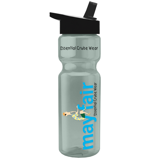 Champ Recycled Bottle with Flip-Straw Lid - 28 oz.