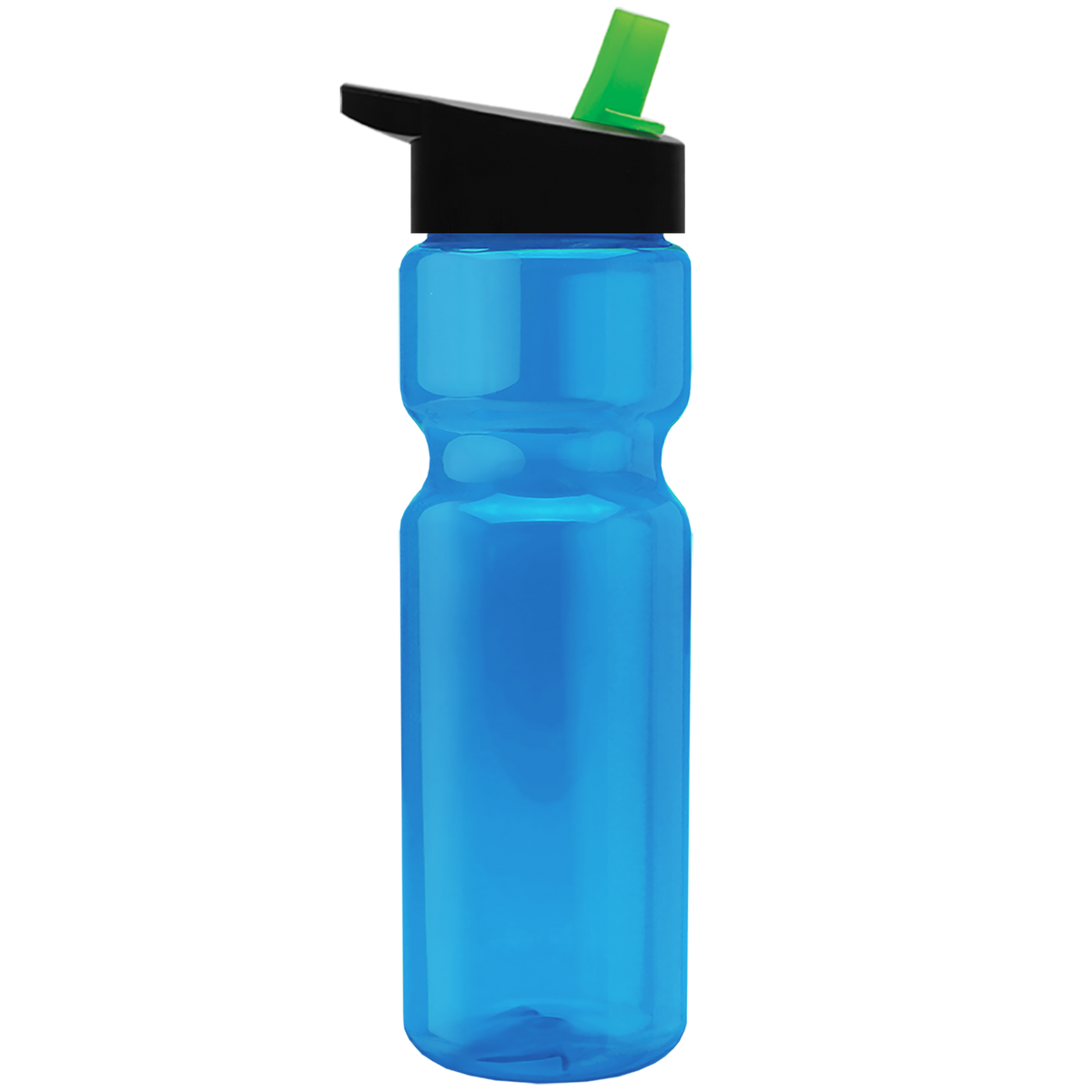 Custom logo Champ Recycled Bottle with Flip-Straw Lid - 28 oz.