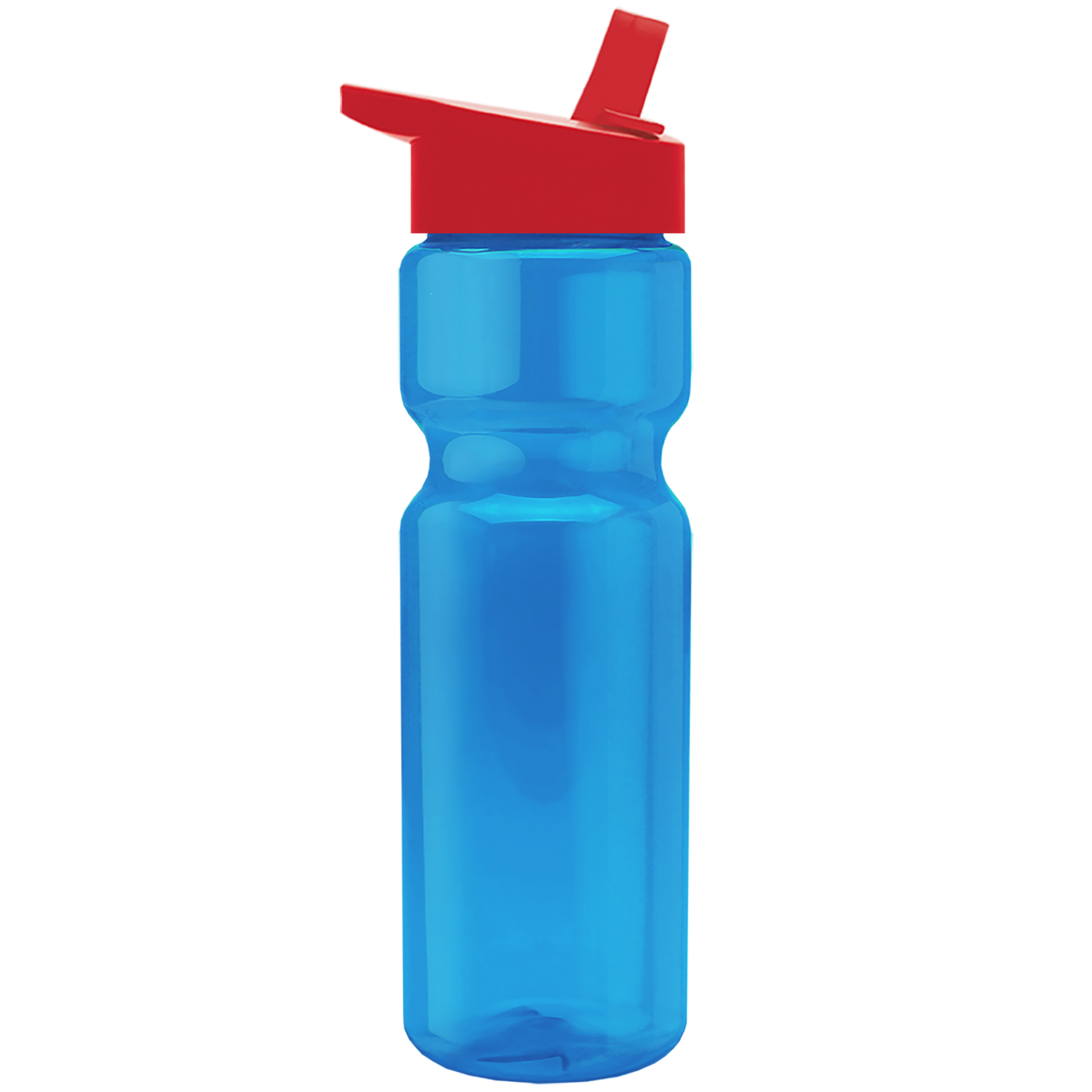 Custom logo Champ Recycled Bottle with Flip-Straw Lid - 28 oz.