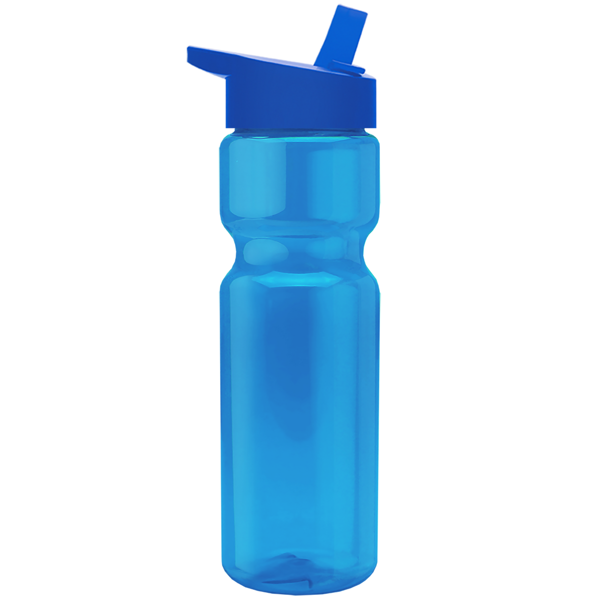 Custom logo Champ Recycled Bottle with Flip-Straw Lid - 28 oz.