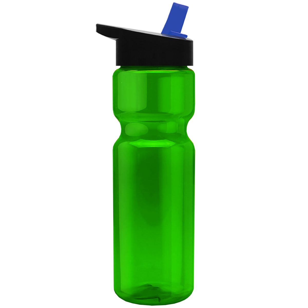 Custom logo Champ Recycled Bottle with Flip-Straw Lid - 28 oz.