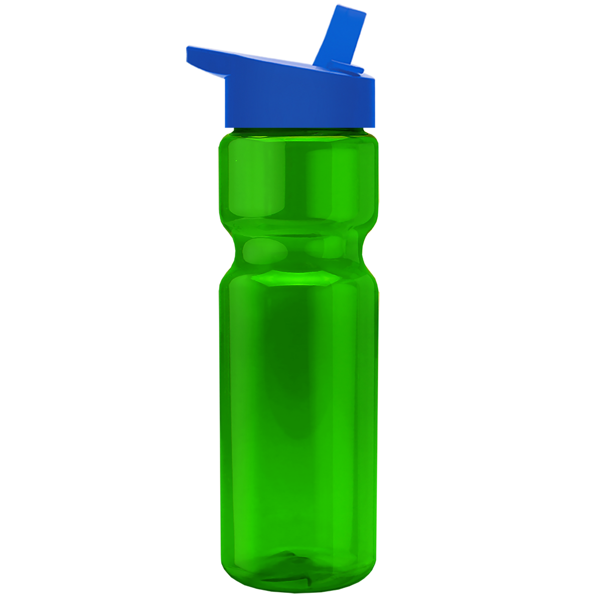 Custom logo Champ Recycled Bottle with Flip-Straw Lid - 28 oz.
