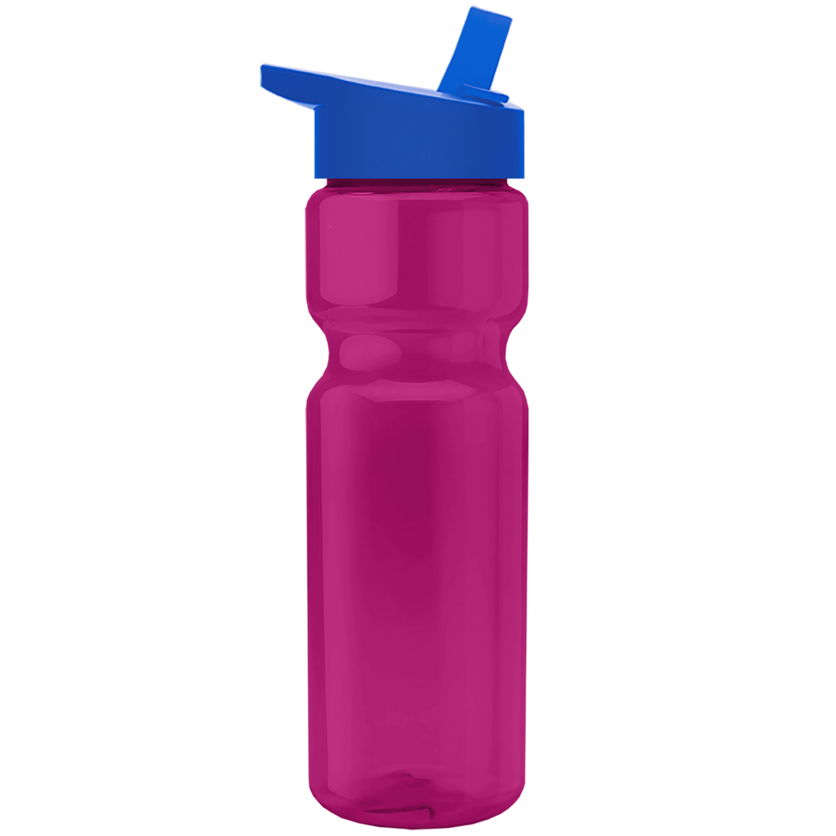 Custom logo Champ Recycled Bottle with Flip-Straw Lid - 28 oz.