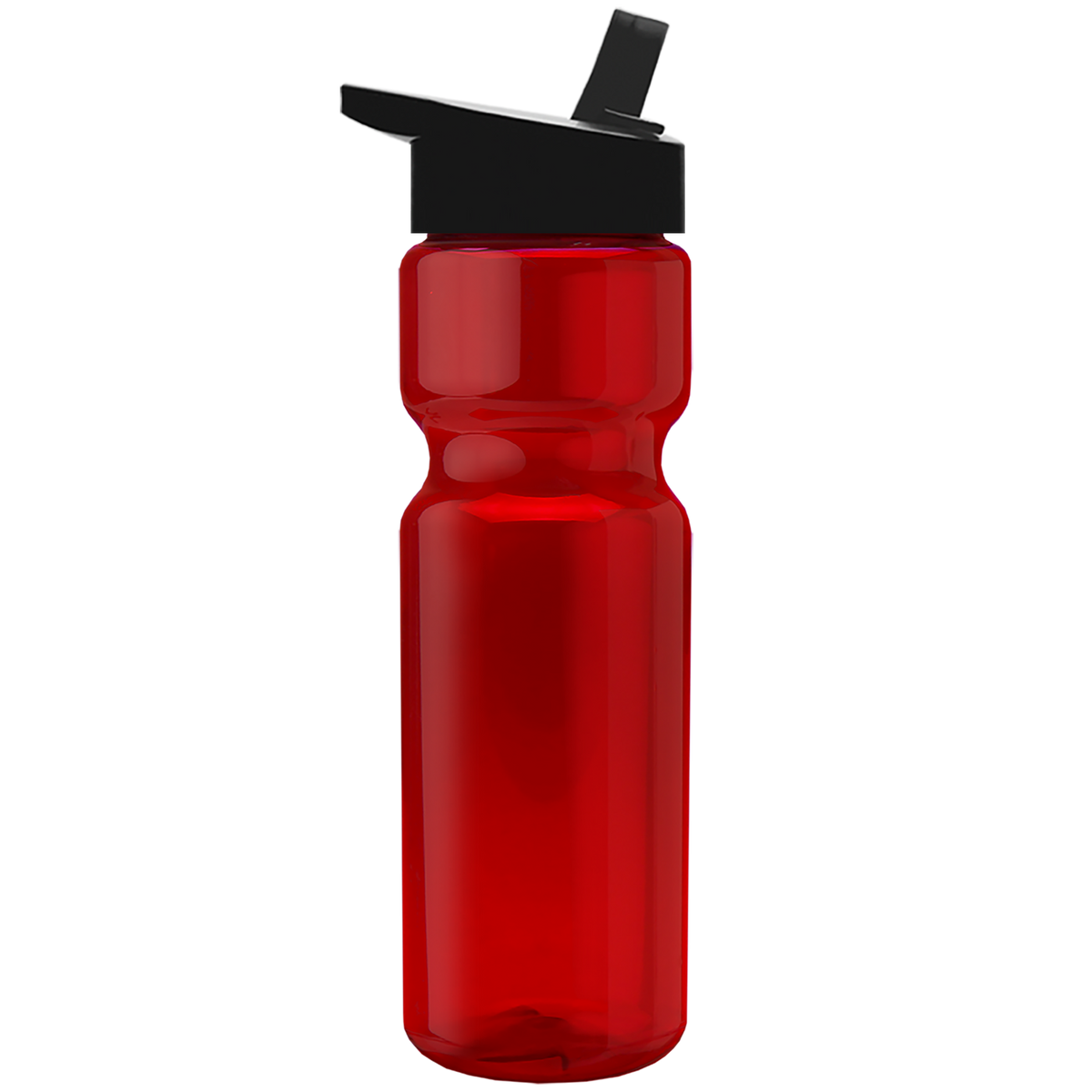 Custom logo Champ Recycled Bottle with Flip-Straw Lid - 28 oz.
