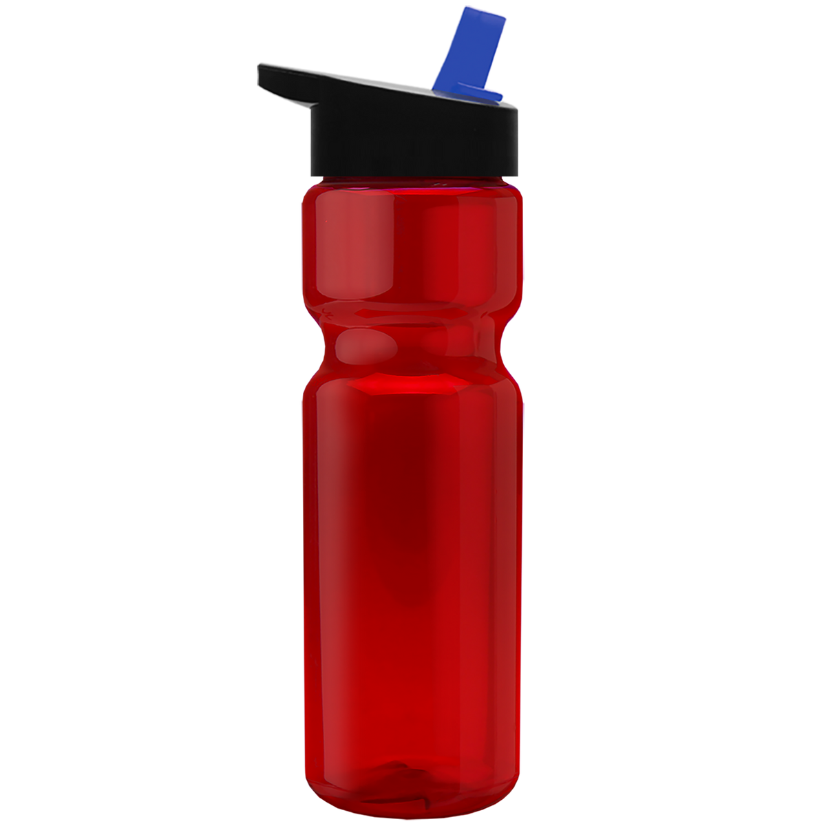 Custom logo Champ Recycled Bottle with Flip-Straw Lid - 28 oz.