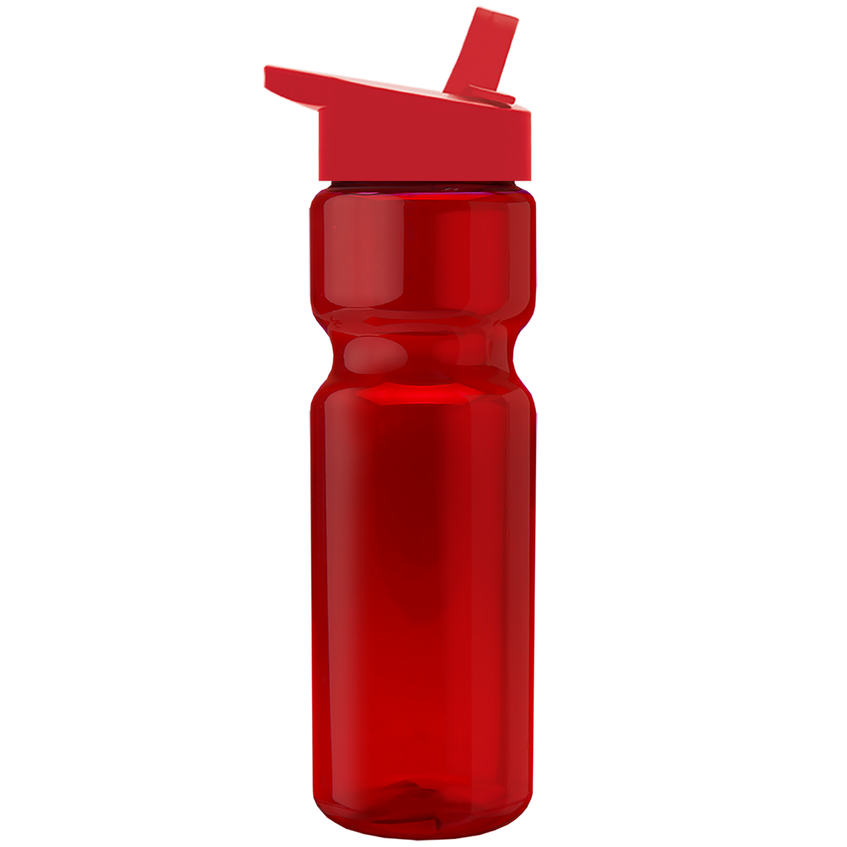 Custom logo Champ Recycled Bottle with Flip-Straw Lid - 28 oz.