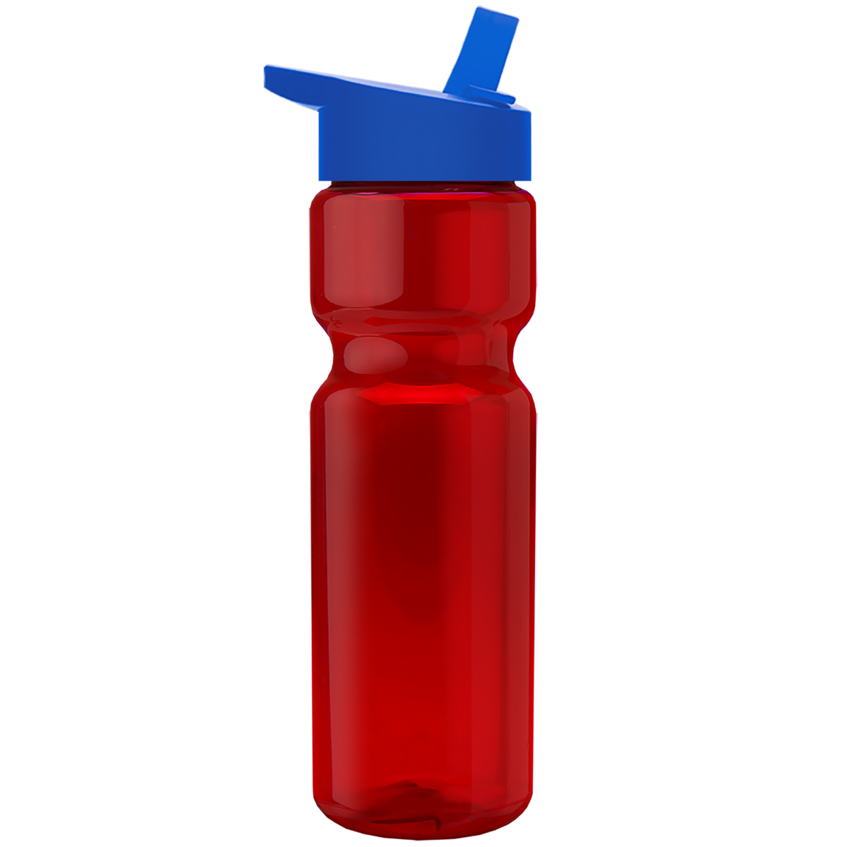 Custom logo Champ Recycled Bottle with Flip-Straw Lid - 28 oz.