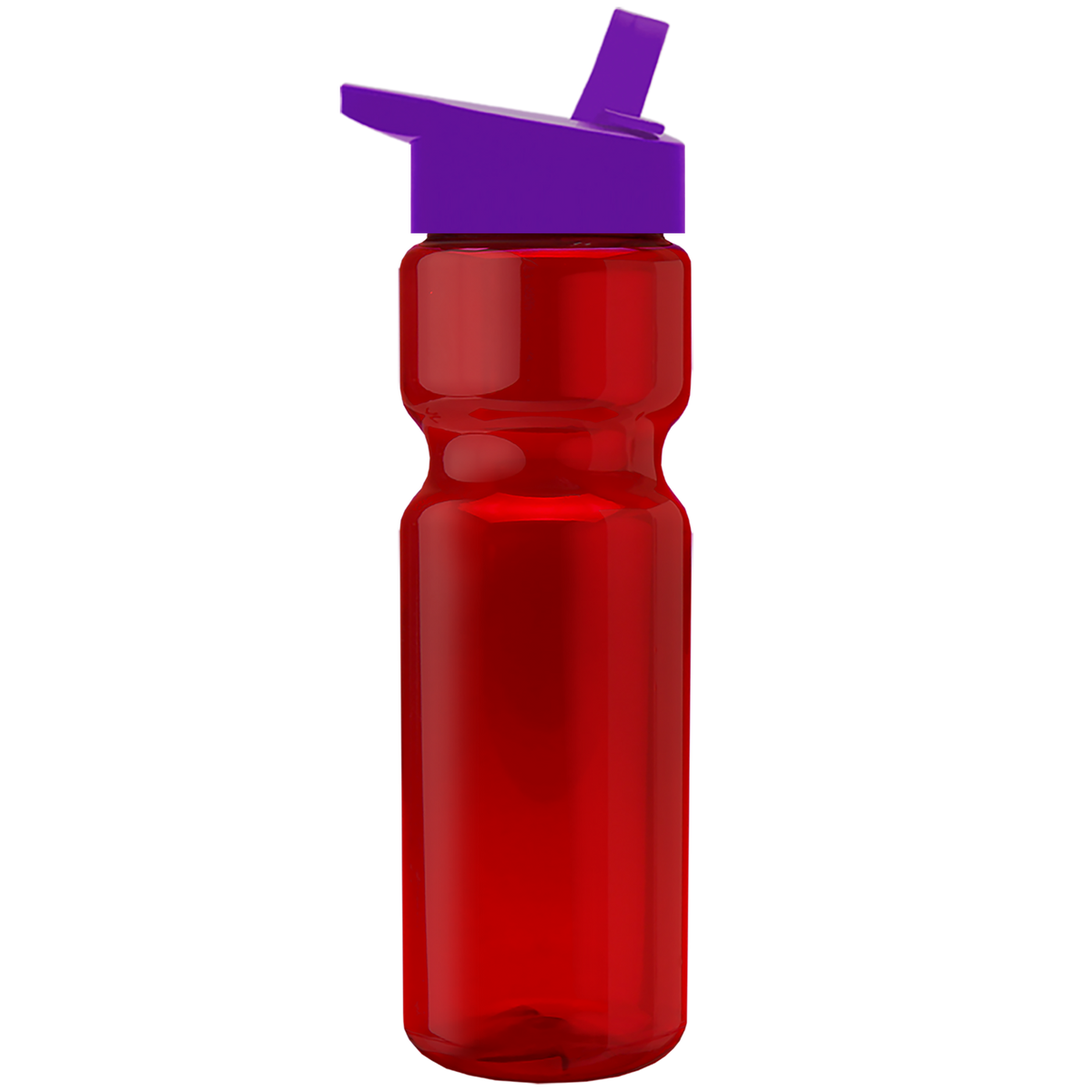 Custom logo Champ Recycled Bottle with Flip-Straw Lid - 28 oz.