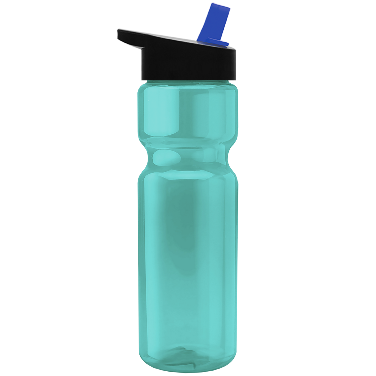 Custom logo Champ Recycled Bottle with Flip-Straw Lid - 28 oz.