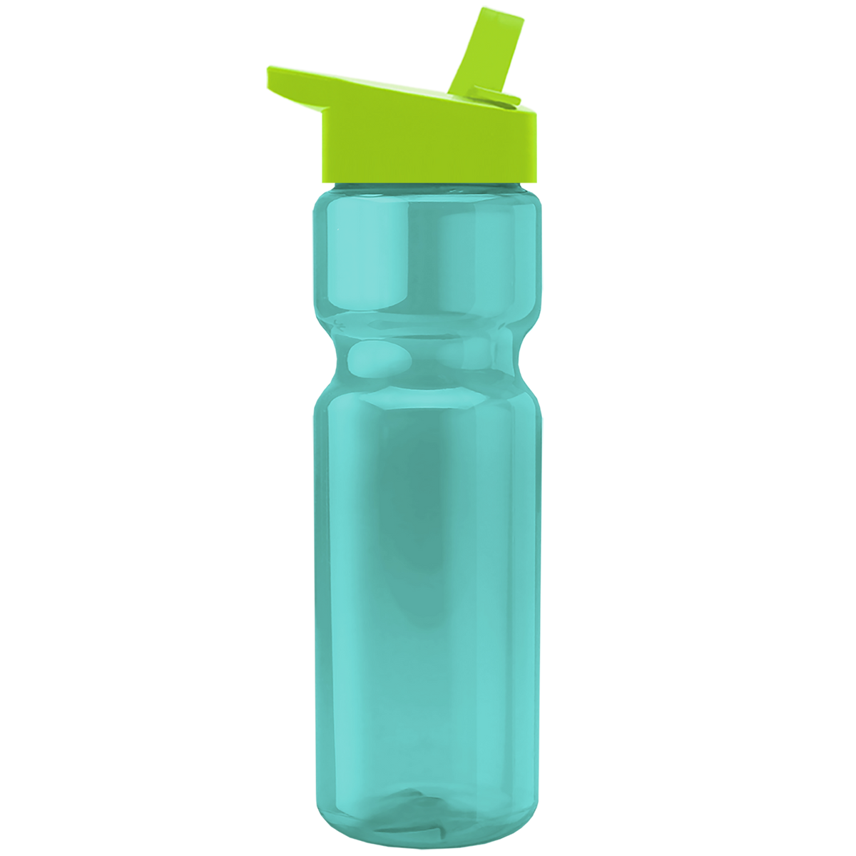 Custom logo Champ Recycled Bottle with Flip-Straw Lid - 28 oz.
