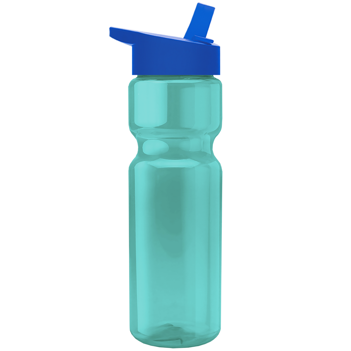 Custom logo Champ Recycled Bottle with Flip-Straw Lid - 28 oz.