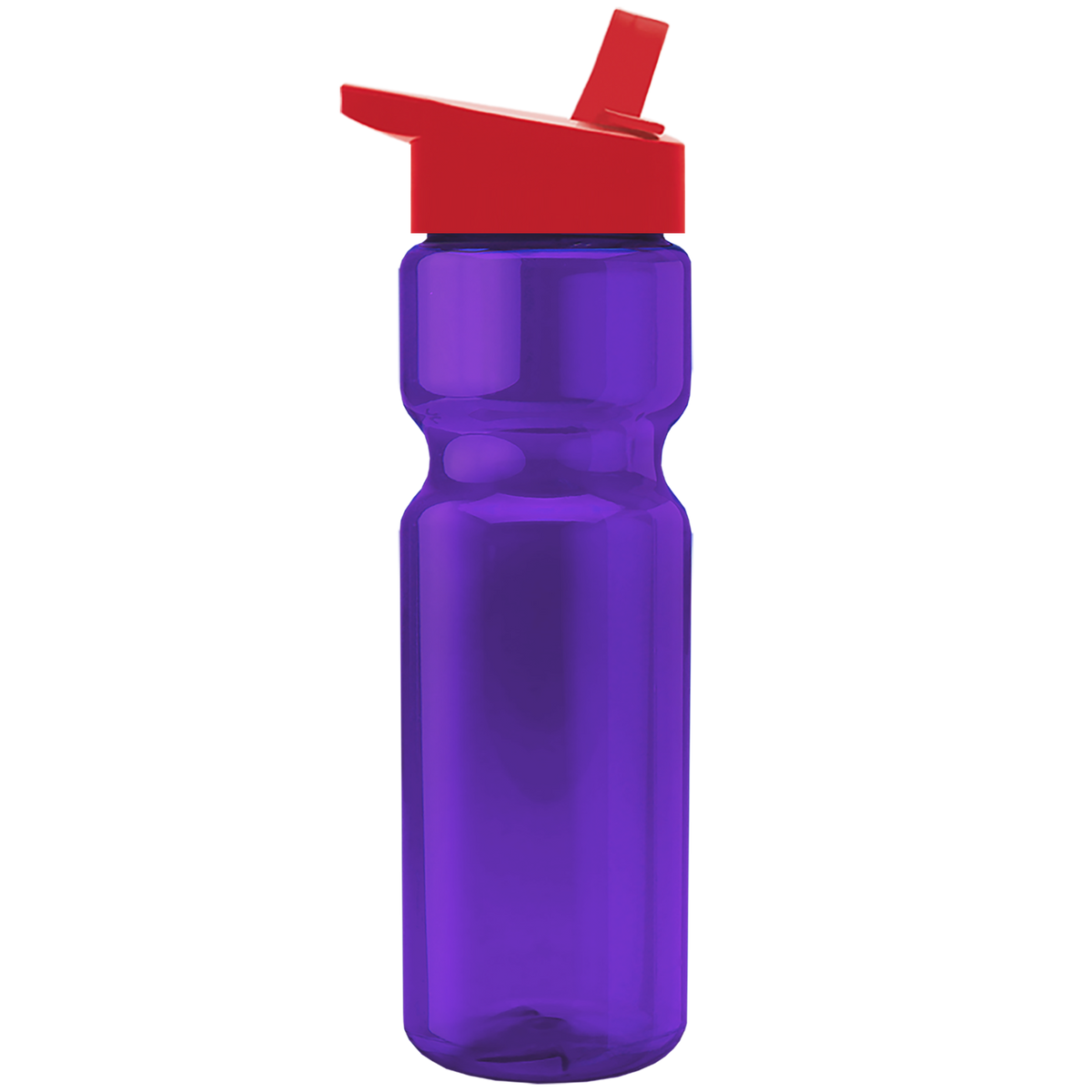 Custom logo Champ Recycled Bottle with Flip-Straw Lid - 28 oz.