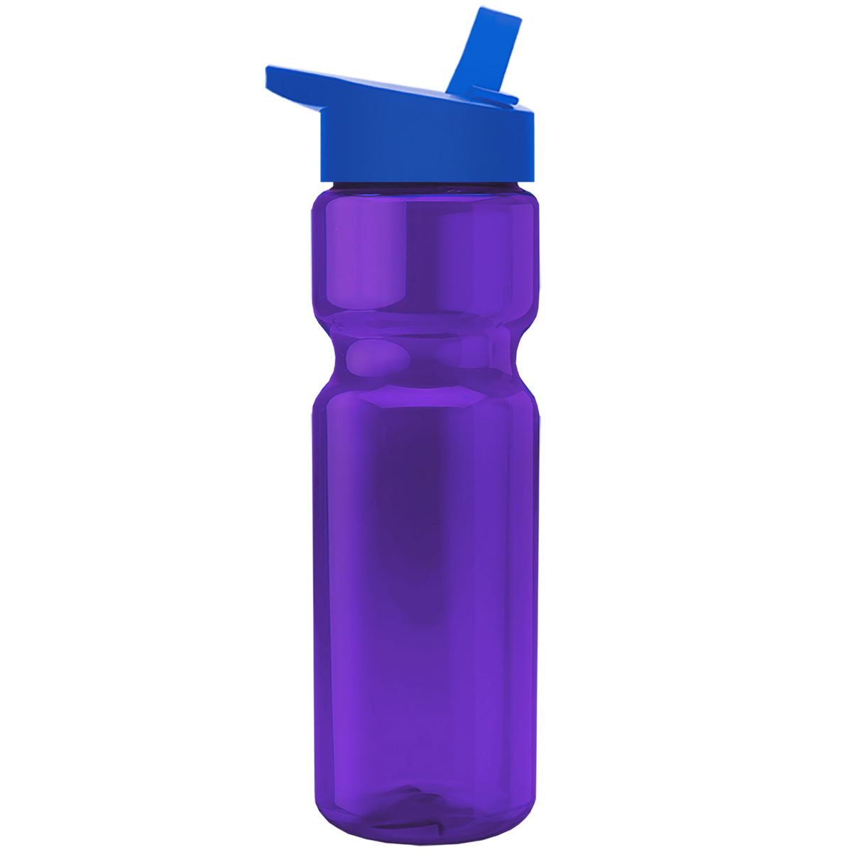 Custom logo Champ Recycled Bottle with Flip-Straw Lid - 28 oz.