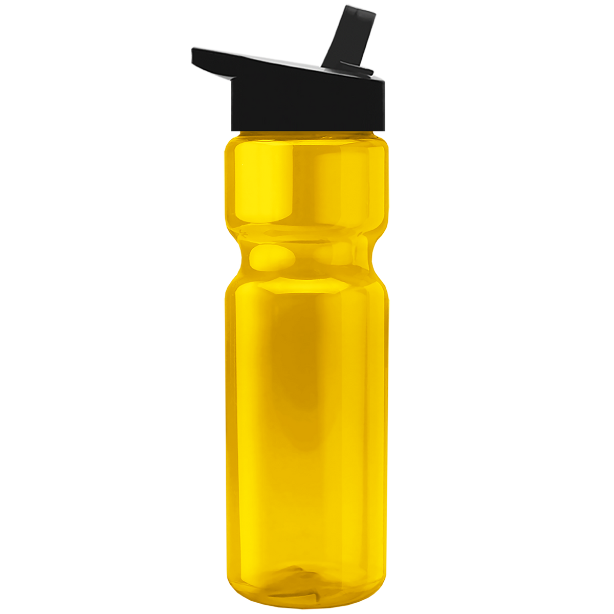 Custom logo Champ Recycled Bottle with Flip-Straw Lid - 28 oz.