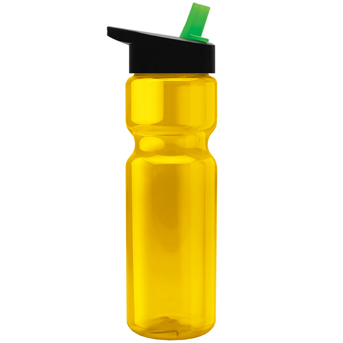 Custom logo Champ Recycled Bottle with Flip-Straw Lid - 28 oz.