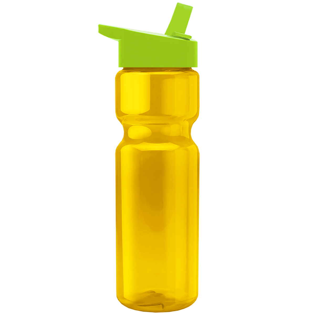 Custom logo Champ Recycled Bottle with Flip-Straw Lid - 28 oz.