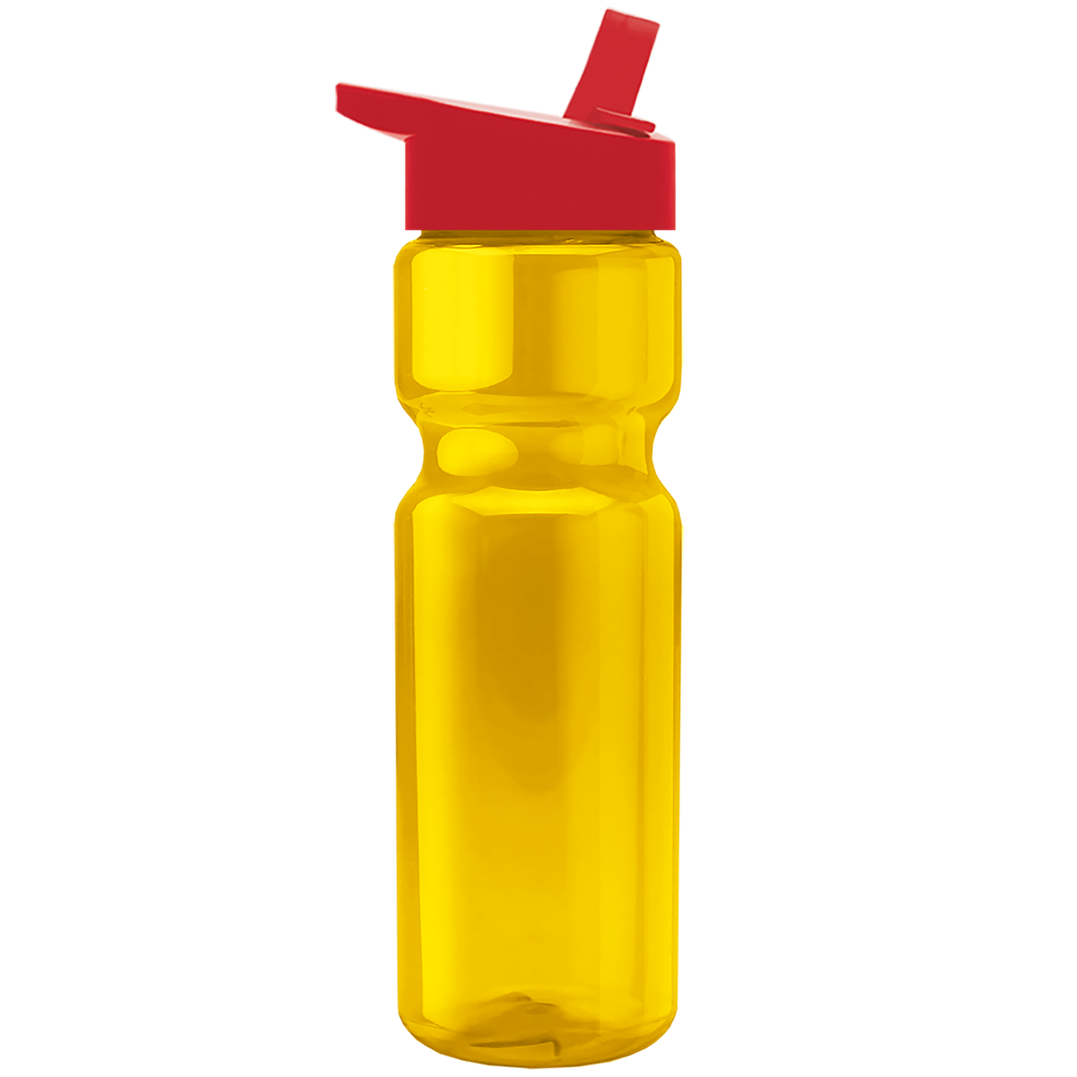 Custom logo Champ Recycled Bottle with Flip-Straw Lid - 28 oz.
