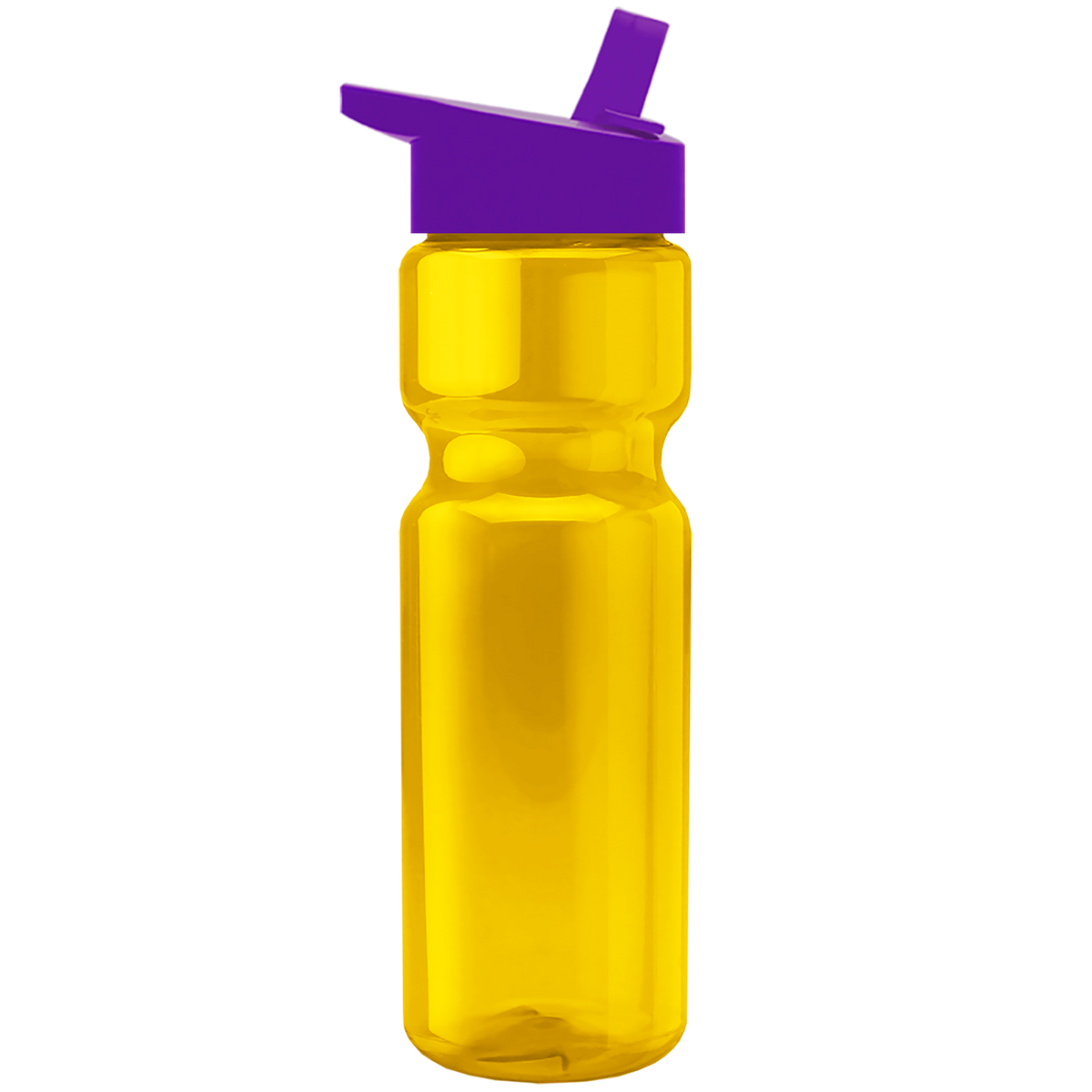 Custom logo Champ Recycled Bottle with Flip-Straw Lid - 28 oz.