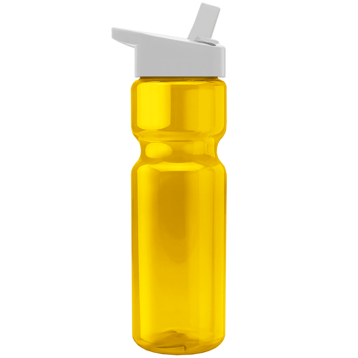 Custom logo Champ Recycled Bottle with Flip-Straw Lid - 28 oz.