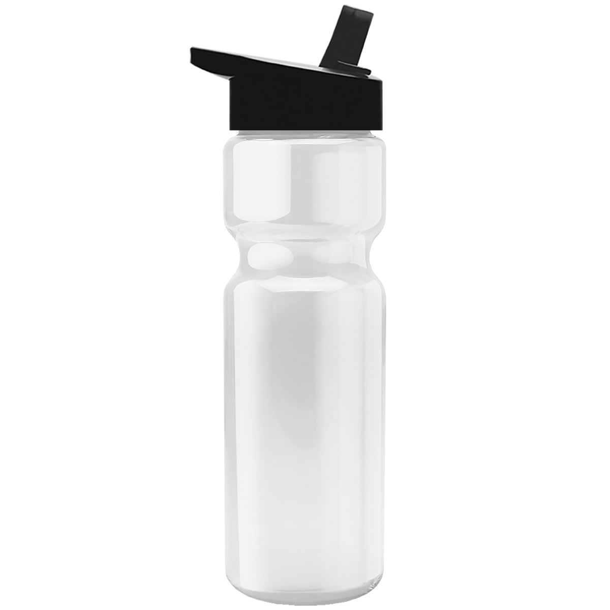 Custom logo Champ Recycled Bottle with Flip-Straw Lid - 28 oz.