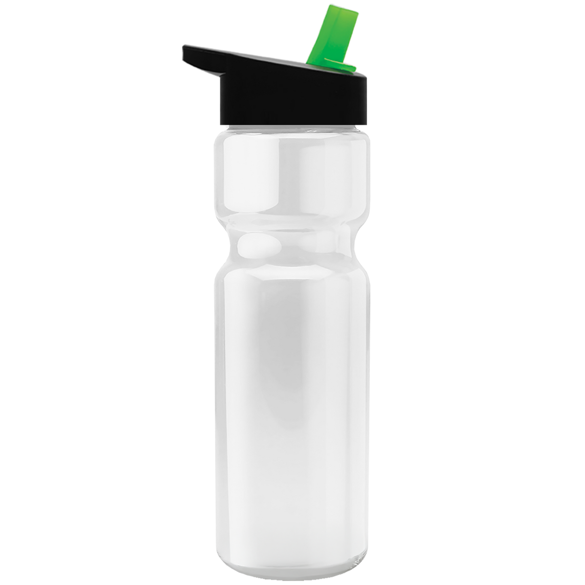 Custom logo Champ Recycled Bottle with Flip-Straw Lid - 28 oz.