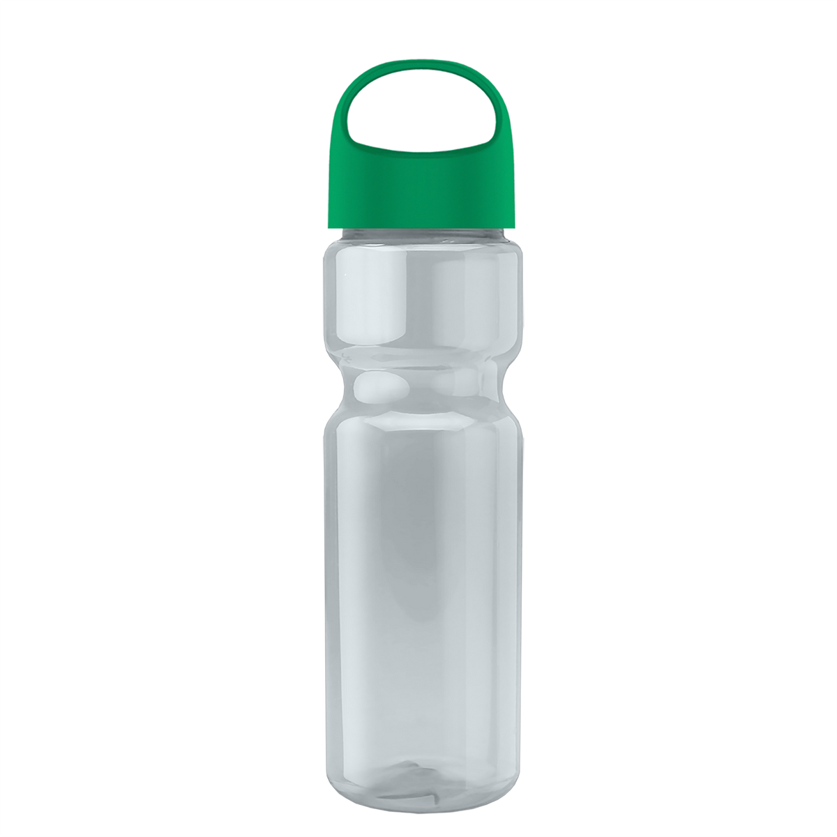 Custom logo Champ Recycled Bottle with Oval Crest Lid - 28 oz.