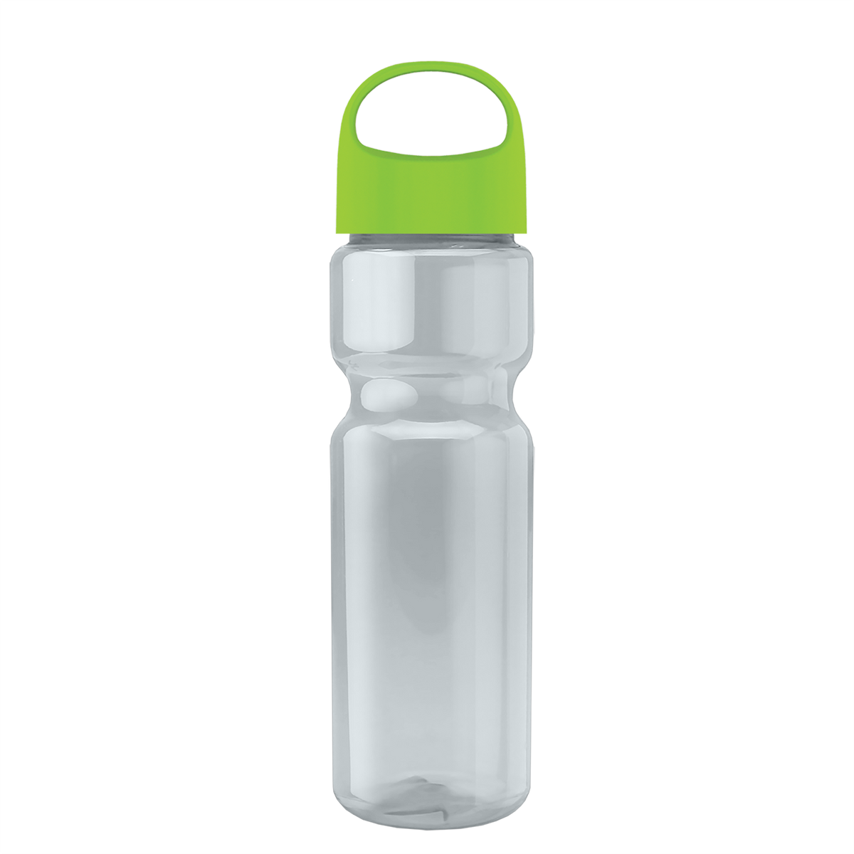 Custom logo Champ Recycled Bottle with Oval Crest Lid - 28 oz.