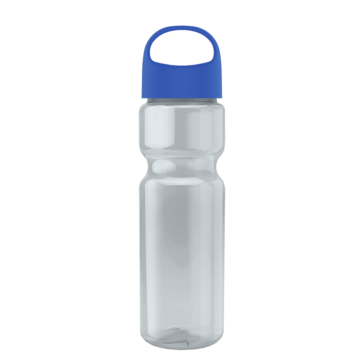 Custom logo Champ Recycled Bottle with Oval Crest Lid - 28 oz.