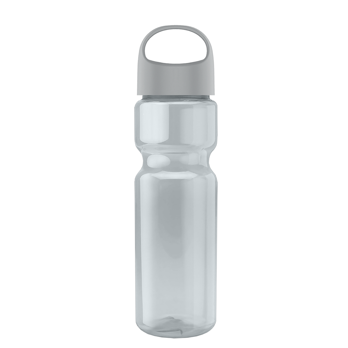 Custom logo Champ Recycled Bottle with Oval Crest Lid - 28 oz.