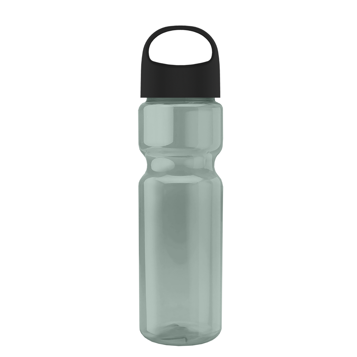 Custom logo Champ Recycled Bottle with Oval Crest Lid - 28 oz.