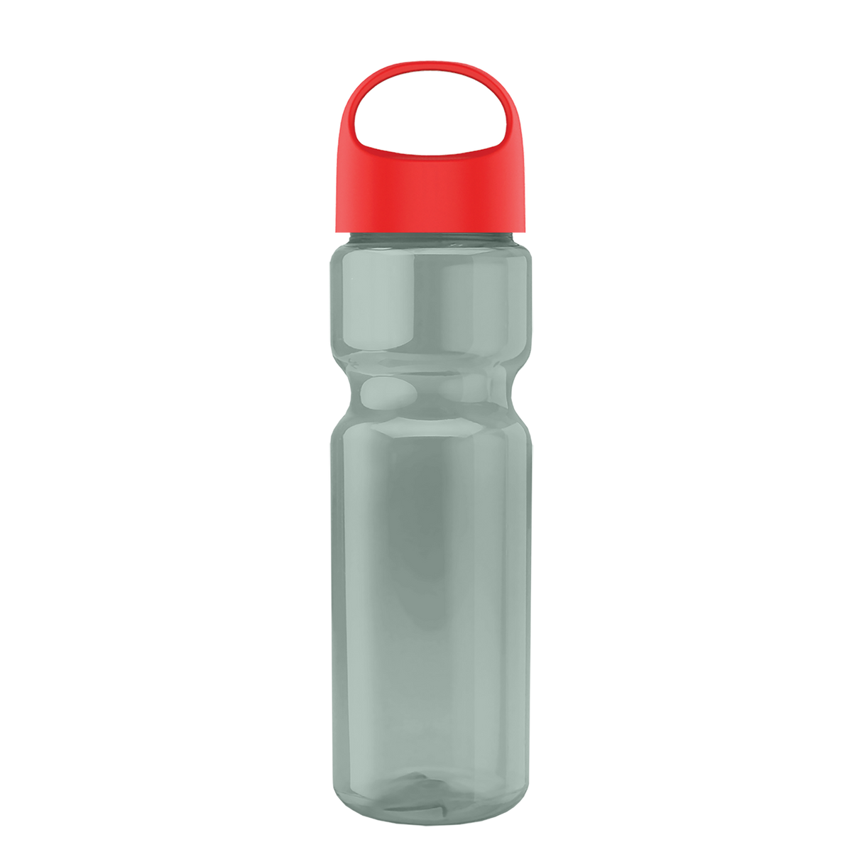 Custom logo Champ Recycled Bottle with Oval Crest Lid - 28 oz.