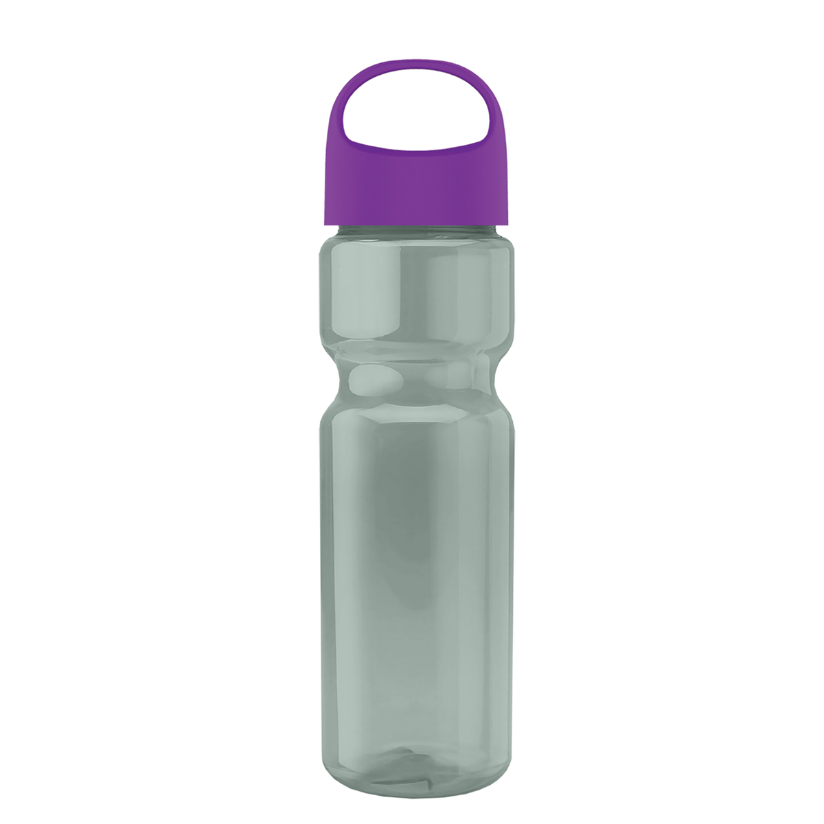 Custom logo Champ Recycled Bottle with Oval Crest Lid - 28 oz.